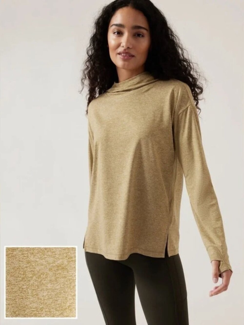 Athleta Uptempo II Hoodie Sweatshirt (XS)